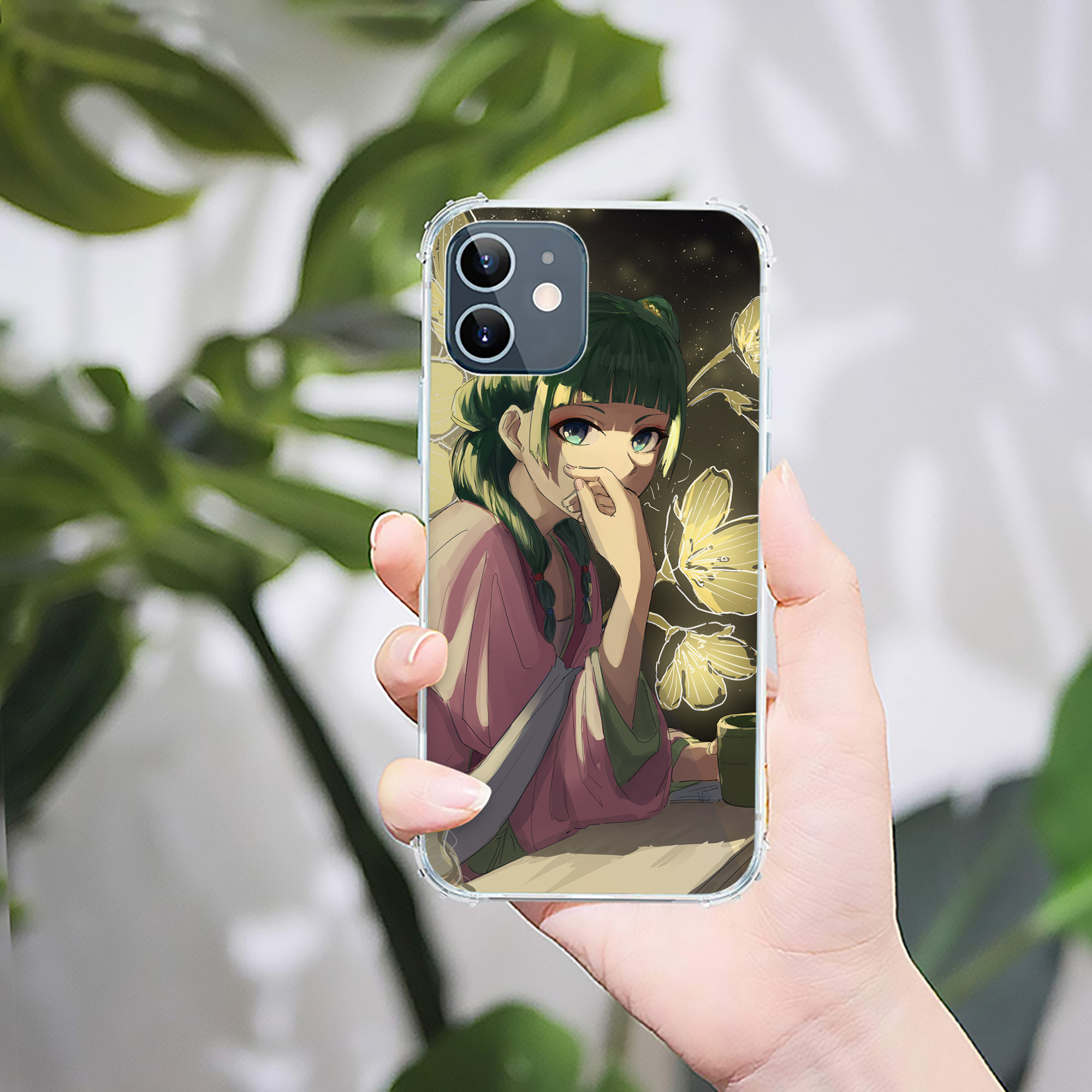 （画像用） 薬屋のひとりごと The Apothecary Diaries 【iPhone 12シリーズ対応】透明スマホケース（クリアソフトケース）